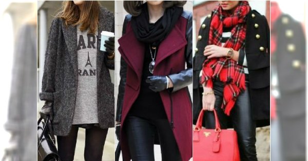 Modne stylizacje z płaszczem na jesień i zimę
