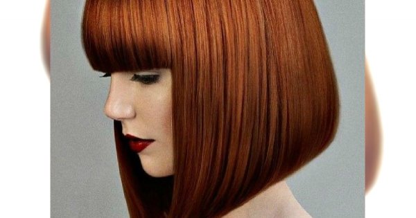 Fryzury bob w wyjątkowo eleganckiej wersji