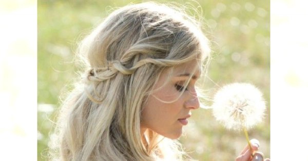 Fryzury boho i hippie