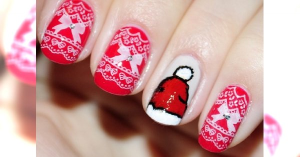 Manicure na Mikołajki - aż 30 propozycji!