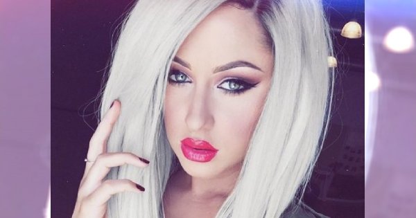 Półdługie fryzury dla modnych blondynek
