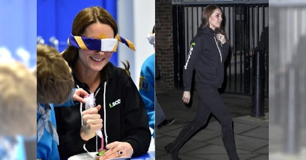 Kate Middleton w dresie na oficjalnym spotkaniu!