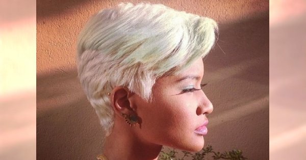 Hot fryzury z krótkich blond włosów na 2015 rok