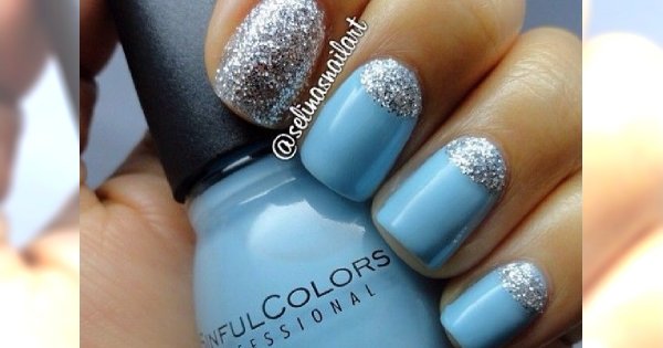 Baby blue nails - pastelowy manicure dla delikatnych kobiet