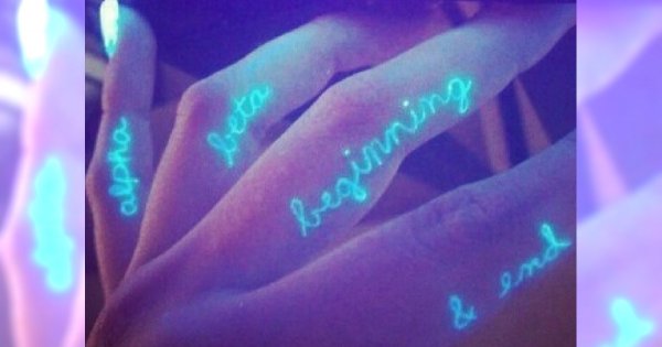 Fluorescencyjny tatuaż – prosty sposób na wielki efekt