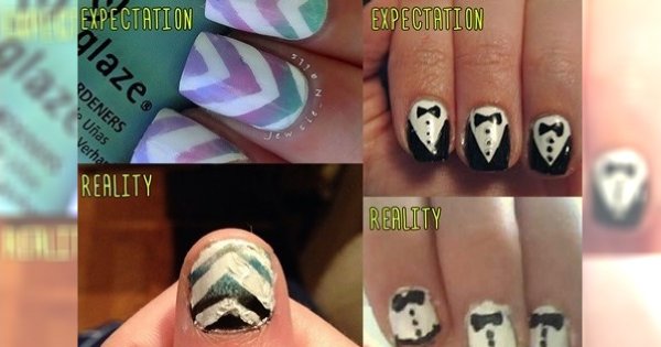Manicure jak z Internetu - oczekiwanie vs. rzeczywistość