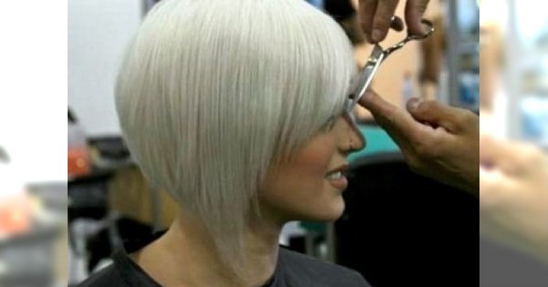 Cięcie w pół szyi dla modnych blondynek - 20 TOP propozycji