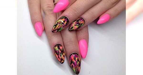 Wyrazisty i ożywczy manicure na lato 2015 - to jest HOT!