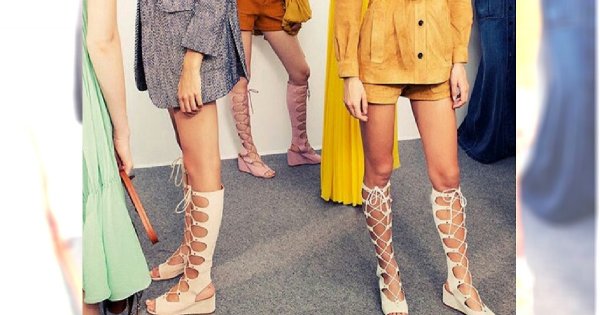 Wysokie gladiatorki od Chloe ss 2015 - Hit czy Kit?