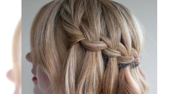 Włosy jak wodospad! Romantyczne fryzury waterfall braid