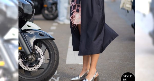 Metaliczne buty - Jak nosić nowy trend na 2015