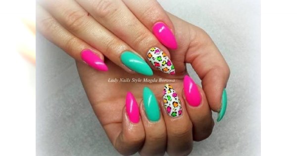 Ożywczy manicure dla fanek sezonu wiosna/lato [HIT!]