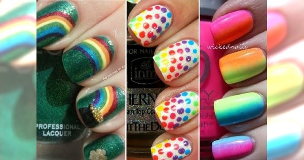 Rainbow nails - paznokcie jak tęcza! Szalejemy z szeroką gamą kolorów