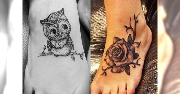 Niesamowite tatuaże na stopę [GALERIA]