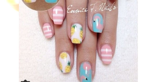 20 wzorków manicure, które fajnie zgrają się z letnią aurą