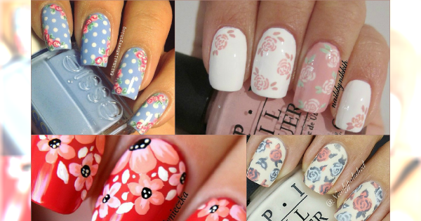 Kwiaty na paznokciach. Wybieramy najładniejsze wzory na letni manicure!