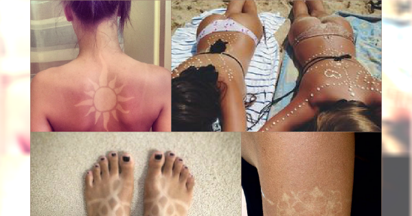 "Sun Tattoos" nowa i niebezpieczna moda w sieci. Czy skusisz się na taką ozdobę ciała?