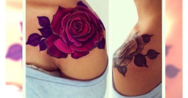 Niesamowicie kobieca sztuka tatuażu - galeria Rose Tattoo