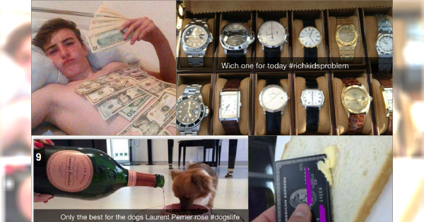 #RichKidsOfSnapchat - Nowa moda wśród bogatych dzieci. Zobacz, jakie mają "ciężkie" życie!