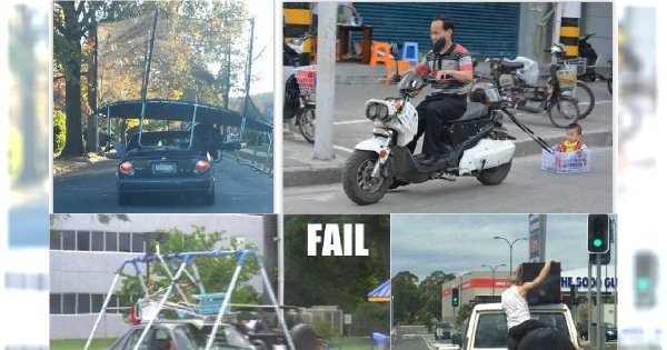 Mistrzowie ruchu drogowego - Aż dziwne że to przeżyli....