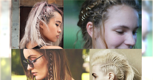 Zadziorne propozycje na letnią fryzurę. Wypróbuj Hair Rings i olśniewaj swoim wyglądem