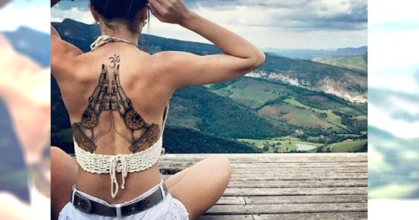 Urocze, zmysłowe, stylowe - galeria tatuażu na plecy
