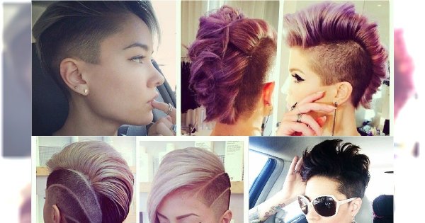 Krótkie cięcia, które podkreślą Waszą oryginalność i charyzmę - Fryzury pompadour, undercut, zgolone boki i wiele więcej