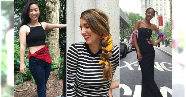 20 Sposobów na modny dodatek za 5 zł. Zobacz, jak wystylizować apaszkę niczym gwiazda Street Style