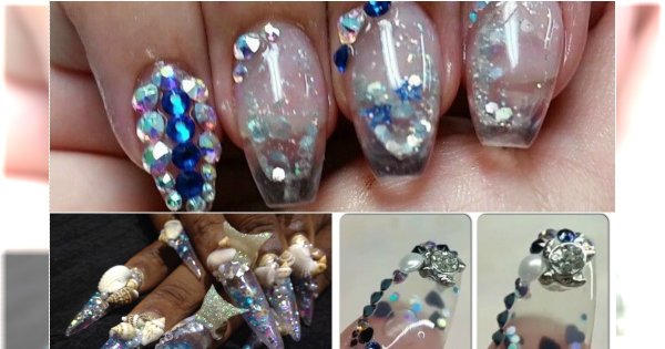 Nowy Trend manicurowy: Aquarium Nails. Zobacz tą nietypową technikę wykonywania paznokci