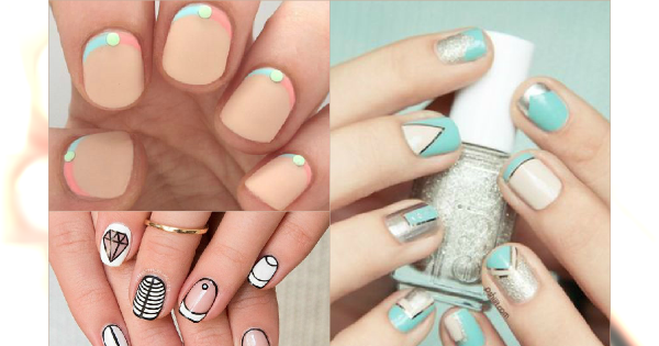Manicure dla krótkich paznokci - Przedstawiamy TOP 20 wzorków na idealne dłonie