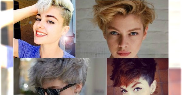 Chłopięce fryzury w stylu Ruby Rose - Krótkie fryzury, pixie z wygolonymi bokami, karkiem i wiele więcej
