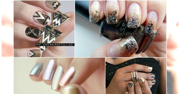 Mix Metals - Niezwykle luksusowy i mieniący mani, który godnie zastąpi biżuterię!