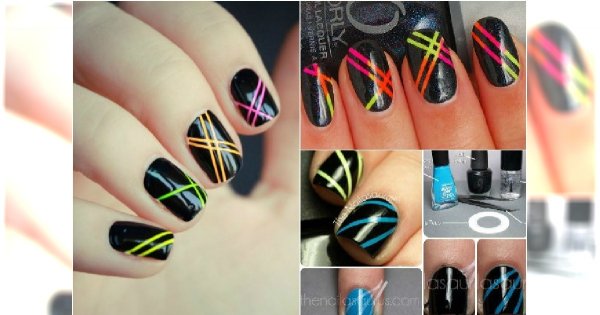 TUTORIAL: Laserowe paznokcie. Jak zrobić takie prążki?
