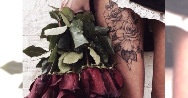 Rose tattoo - GALERIA niesamowitych, kobiecych inspiracji