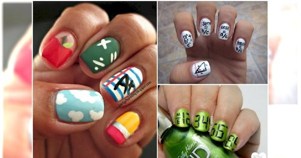 Postaw na szkolny manicure, który zaimponuje nawet nauczycielom. 16 "mądrych" wzorów na udany rok szkolny!