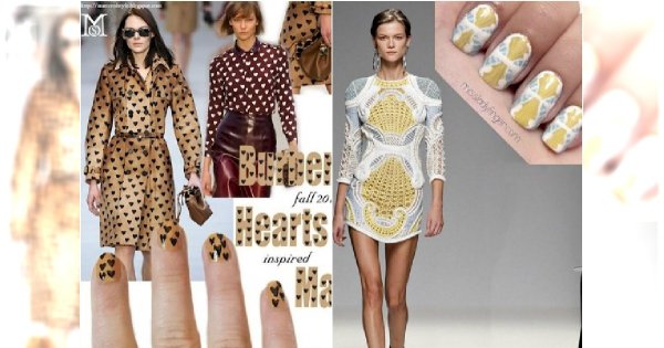 Ponad 20 wyjątkowych manicure inspirowane wybiegami Fashion Week! Sprawdź najmodniejsze wzory