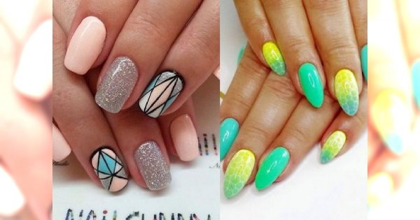 Galeria manicure: śliczne, barwne wzorki manicure zgodne z TRENDAMI 2015