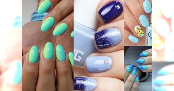 Niebiański manicure - celuj w turkus, lazur, granat i głęboki błękit! Gorący trend dla Twoich paznokci