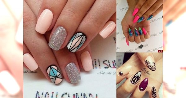 35 modnych wzorków manicure dla Twoich dłoni - MEGA GALERIA