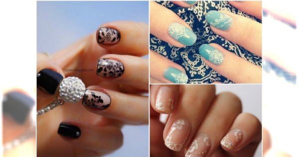 Top koronkowe manicure. Skuś się na mega zmysłowe wzory i olśniewaj na jesień