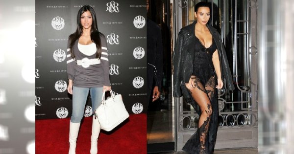 Transformacja Kim Kardashian przed i po Kanye West! Nie uwierzycie w tą różnicę!