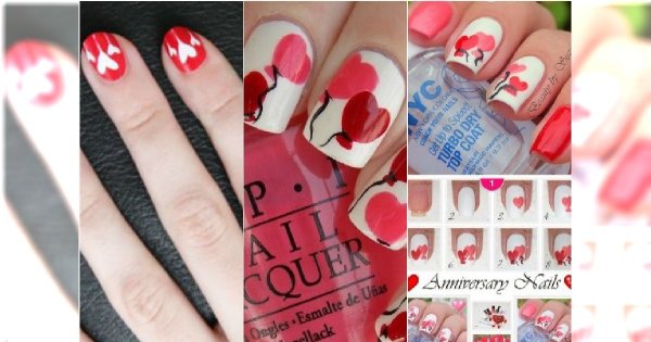 TUTORIAL: Paznokcie w serduszka. 10 prostych pomysłów na słodki manicure