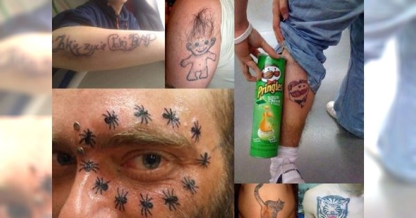 Najgorsze tatuaże, jakie widział świat - przerażające napisy i motywy [KOSZMARNA GALERIA]