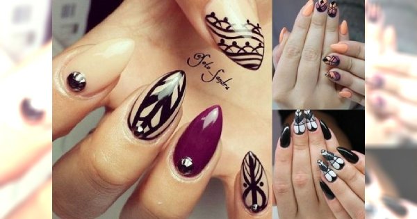 Inspiracje manicure na jesień - modne wzorki 2015