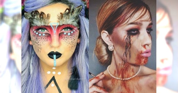 Bajecznie mroczne charakteryzacje na Halloween 2015. Te makijaże sprawią że będzie w centrum uwagi!