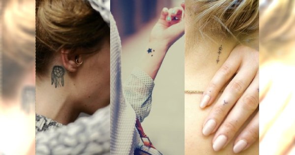 Mikrotatuaże w "sekretnych" miejscach, które dodadzą każdej dziewczynie subtelności!