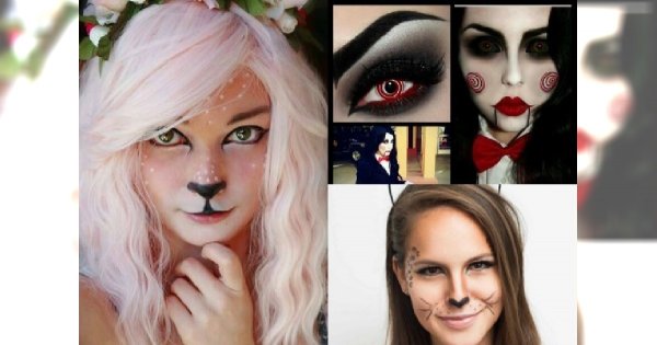 Halloween'owe makijaże dzięki którym będziesz olśniewać lub straszyć w tą noc!