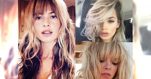 Największy trend sezonu 2015/2016 - Blond fryzury z grzywką. Sprawdź TOP propozycje!