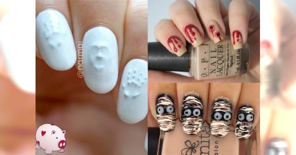 20 mrocznych manicure na Halloween jakich jeszcze nie widziałyście! Te wzory przyprawiają o gęsią skórkę
