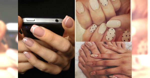 Trendy 2016: W odcieniach Nude - Ponad 20 subtelnych manicure w cielistych kolorach.